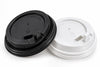 EarthDine White Coffee Cup Lids – Secure Disposable Lids for Hot Beverages